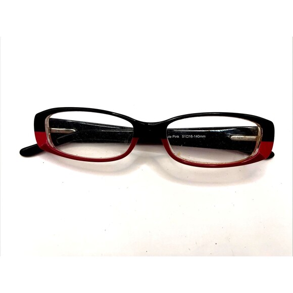 bebe Eyeglasses Haute Pink Designer Frames Only Black 51-16-140